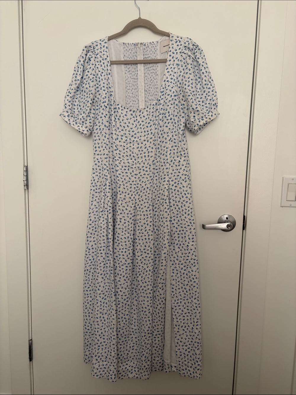 Reformation Floral Scoop-Neck Midi Dress - Picture 2 of 10